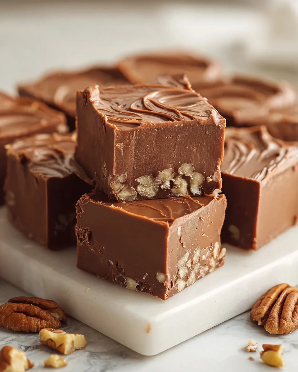 Create Sweet Memories: No-Fail Chocolate Pecan Fudge for All Occasions